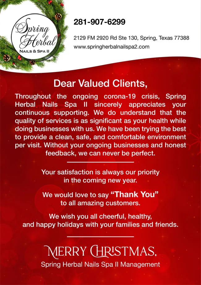 Nail Salon 77388 Spring Herbal Nails & Spa 2 of Spring, TX Manicure